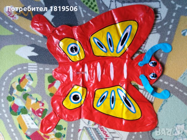 Детски надуваем басейн 95х95х100+играчки за пясак, снимка 4 - Надуваеми играчки - 36856983