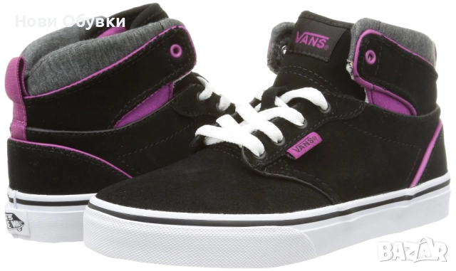 VANS, 31, нови, оригинални детски кецове, естествена кожа, снимка 4 - Детски маратонки - 52090709