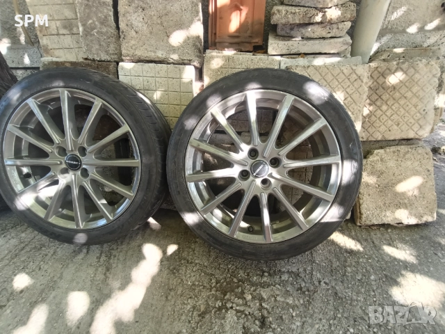 Лети джанти "Borbet" 17" 4x100, снимка 2 - Гуми и джанти - 51803541