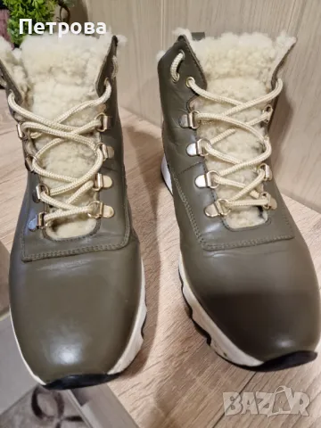 Български боти ест. кожа 38 номер, снимка 2 - Дамски боти - 47689017