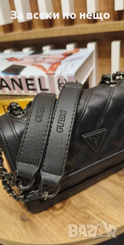 Guess Дамска Чанта Шанел - Налични Различни Цветове Код SK581, снимка 5 - Чанти - 53092048