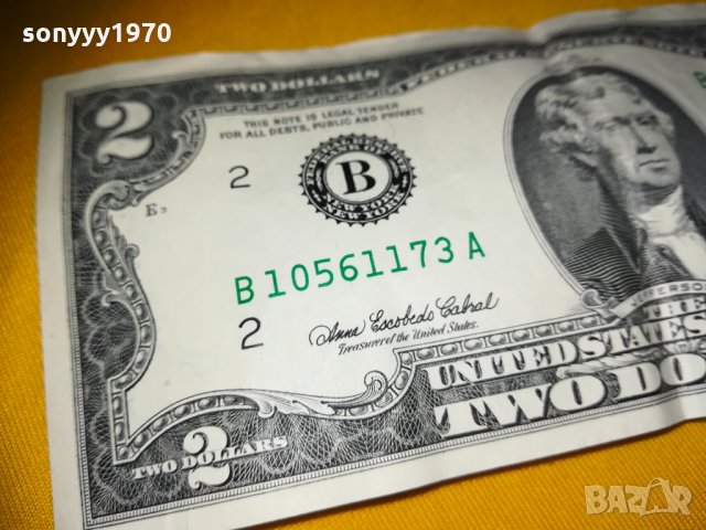 2 ДОЛАРА-ЗА КОЛЕКЦИЯ 1011201756, снимка 5 - Колекции - 30742535