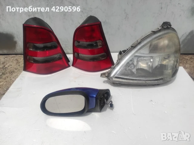 Ляво огледало за Mercedes A класа 168 до 2004 г., снимка 2 - Части - 50715434