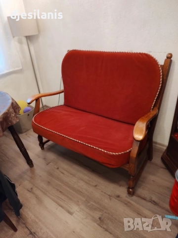 Двуместно канапе от масив, снимка 6 - Дивани и мека мебел - 51787865