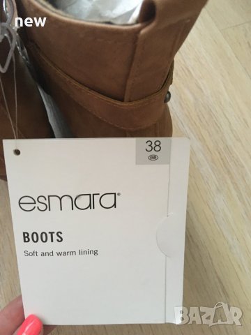 Нови зимни боти размер 38, снимка 3 - Дамски боти - 33722563