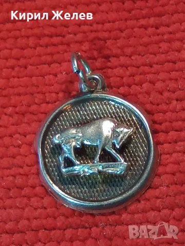 ЗОДИЯ ТЕЛЕЦ АСТРОЛОГИЧЕН СРЕБЪРЕН МЕДАЛЬОН СРЕБРО 925 ХУДОЖЕСТВЕНА РЕЛЕФНА РЪЧНА ИЗРАБОТКА 22198, снимка 12 - Колиета, медальони, синджири - 49704748
