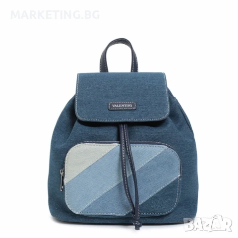 Дамска дънкова модерна и компактна раница - стил и комфорт в движение, снимка 6 - Раници - 50491894