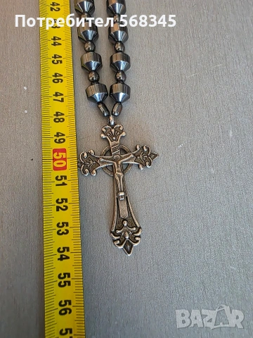 Мъжки гердан от стомана, снимка 6 - Колиета, медальони, синджири - 54041198