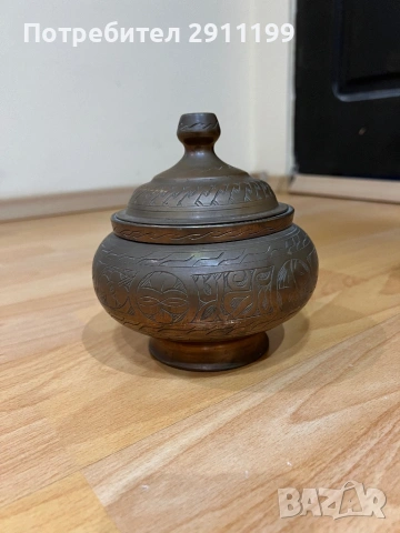 Метална бонбониера / купа