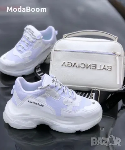 Balenciaga дамски бели обувки 