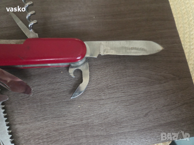 Wenger+пинсета+клечка за зъби, снимка 11 - Ножове - 53909565