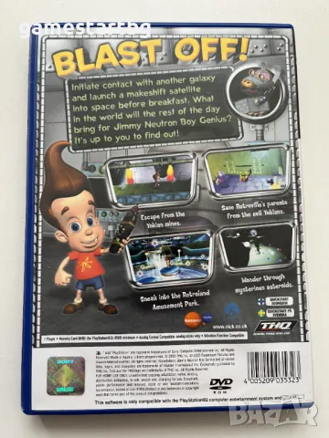 Jimmy Neutron: Boy Genius за PS2, снимка 2 - Игри за PlayStation - 49448289