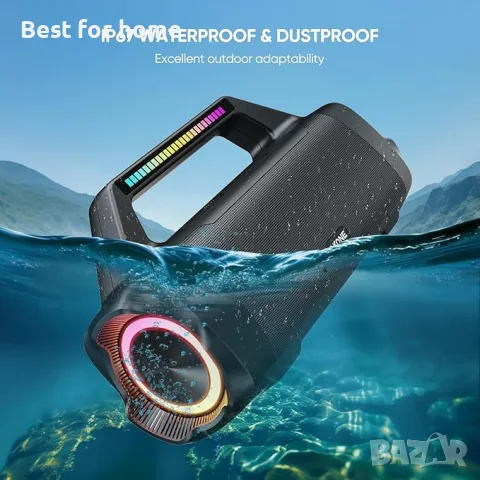 AKONE Преносима външна Bluetooth тонколона, снимка 2 - Тонколони - 49398623