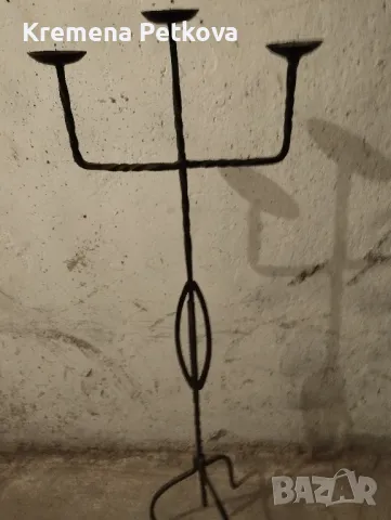 Висок свещник , снимка 2 - Други ценни предмети - 47569673