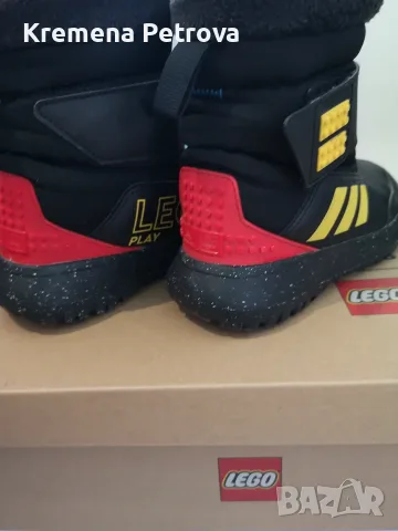 Детски зимни ботуши / апрески Adidas x LEGO Winterplay (Номер 32), снимка 6 - Детски боти и ботуши - 56231514