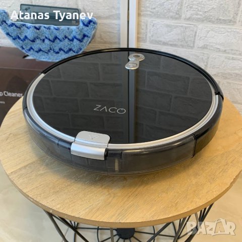 Робот прахосмукачка iLife Zaco A8s с моп за сухо и мокро 2в1 WiFi Navi, снимка 4 - Прахосмукачки - 42486673
