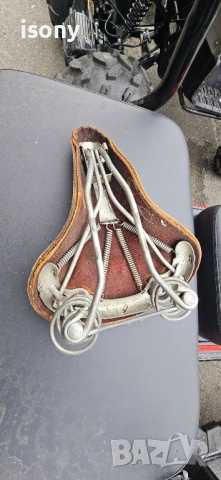 ретро седалка от 70те, снимка 7 - Части за велосипеди - 52596818