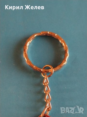 Ефектен ключодържател червена китара цветен емайл перфектна-12428, снимка 4 - Други - 30892050