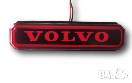 Габарити Лед Неон Volvo Волво червен,оранжев,бял лого, снимка 2 - Аксесоари и консумативи - 40255666