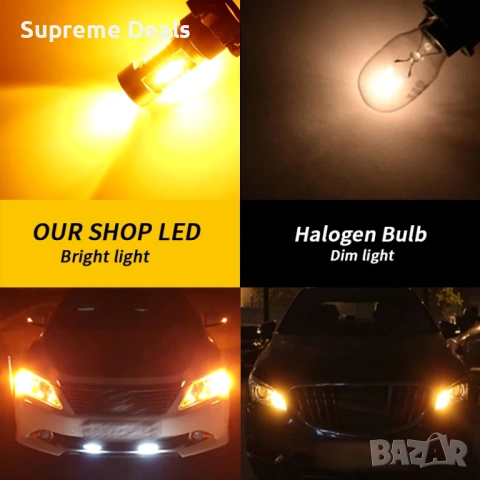 LED крушки за дневни светлини P13W, снимка 11 - Аксесоари и консумативи - 54157949