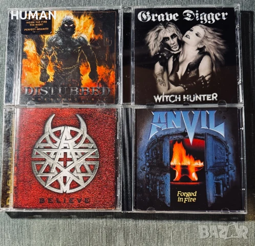 Metallica - Ektomorf - Disturbed - Grave Digger , снимка 13 - CD дискове - 50823668