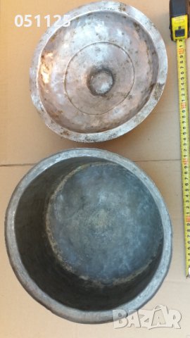 кована бакърена тенджера - калайдисана , снимка 5 - Антикварни и старинни предмети - 40788275