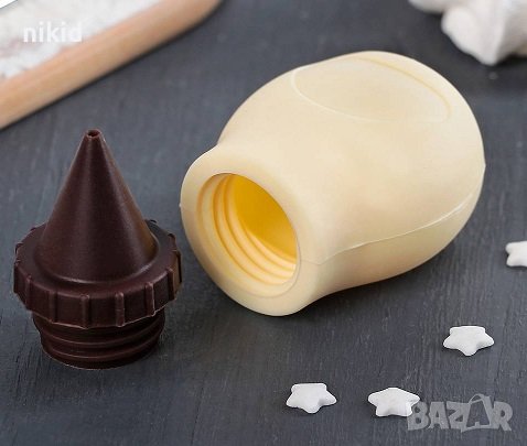 Сладкарски шприц писалка сладкарса за декориране надписване торта украса, снимка 2 - Форми - 39746955