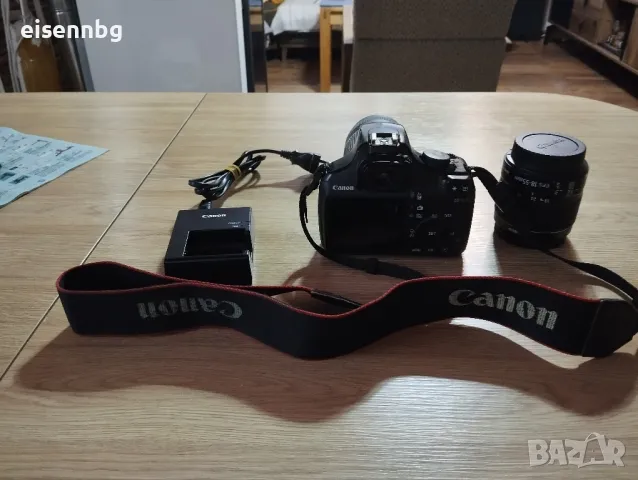 Фотоапарат Canon EOS 1100D, снимка 15 - Фотоапарати - 50423657