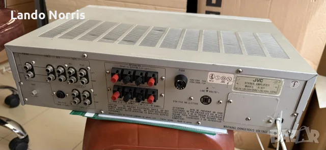 Усилвател JVC A - X3, снимка 3 - Ресийвъри, усилватели, смесителни пултове - 56409166