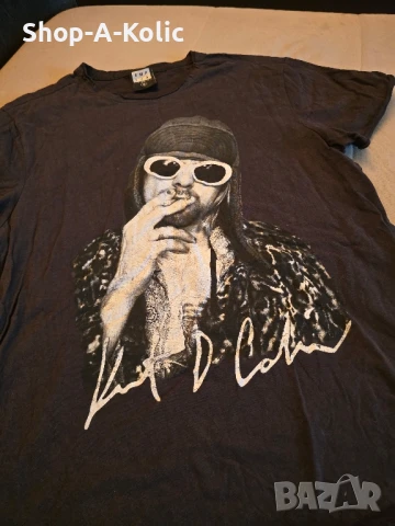 Original Kurt Cobain Nirvana Amplified Make Some Noise Tee, снимка 3 - Тениски - 50556296