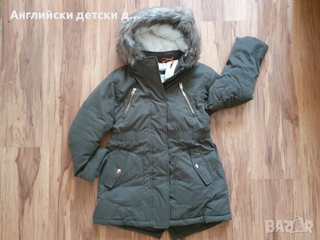 Английска детска парка-John Lewis , снимка 2 - Детски якета и елеци - 38322806