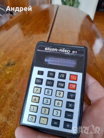 Стар калкулатор Silver Reed 81, снимка 2 - Други ценни предмети - 38053085