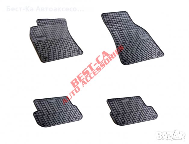 Висококачествени гумени стелки FROGUM Audi Ауди A6 C6 2006 - 2011, снимка 1