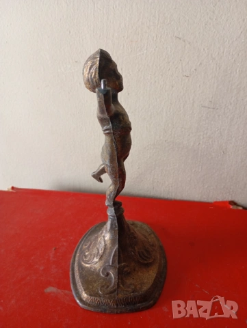 Винтидж свещник, снимка 3 - Други ценни предмети - 54192387