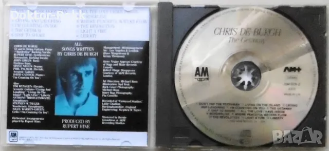 Chris de Burgh ‎– The Getaway 1982 CD, снимка 3 - CD дискове - 49032011