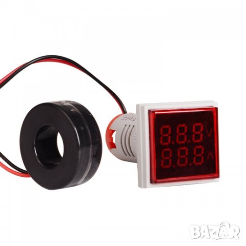 Амперметър / волтметър - 100А/500V за променлив ток, снимка 6 - Друга електроника - 32042923
