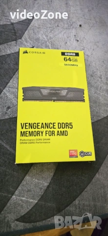 [НОВА] RAM памет Corsair Vengeance 64GB (2x32GB) DDR5 5600MHz – С гаранция