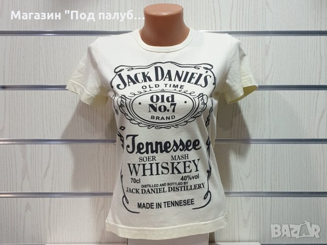 Нова дамска тениска с трансферен печат JACK DANIELS, Джак Даниелс, Уиски, снимка 2 - Тениски - 28271901