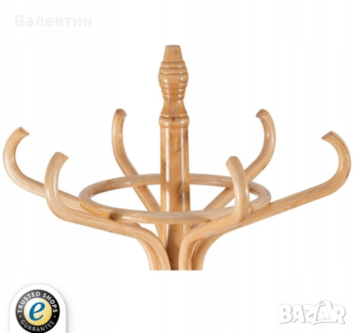 Дървена закачалка за палта , снимка 8 - Закачалки - 53130259