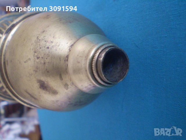 рядкя Стара бронзова лампа полюлеи тип асансиор , снимка 15 - Антикварни и старинни предмети - 38782157