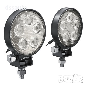 Комплект LED светлини OSRAM LEDriving ROUND VX70-SP 12/24V 550lm 6000K, снимка 3 - Аксесоари и консумативи - 52250895