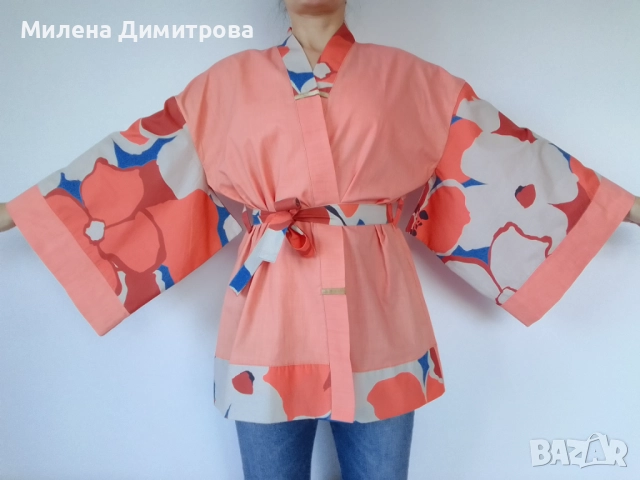 Дамски кимона ръчна изработка , снимка 14 - Сака - 48851828