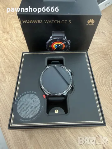 Смарт часовник HUAWEI WATCH GT 5 BLACK, снимка 7 - Смарт часовници - 55947424