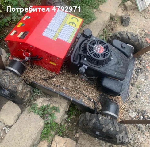 САМОХОДНА КОСАЧКА ЗА ТРЕВА С ДИСТАНЦИОННО УПРАВЛЕНИЕ, снимка 3 - Градинска техника - 54156955