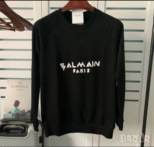 Блуза с дълъг ръкав  луксозната марка Balmain Paris. размер Л