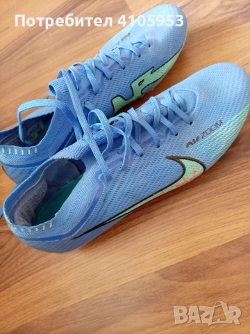 бутонки nike mercurial vapor 15 elite air zoom 43 номер, снимка 6 - Футбол - 53968971