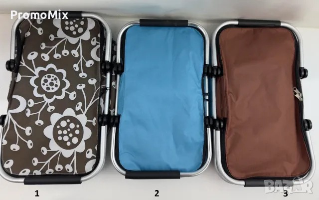 Термо чанта Faltbarer Thermo-Einkaufskorb Сгъваема пазарска кошница за пикник плаж хладилна чанта, снимка 8 - Хладилни чанти - 49737152