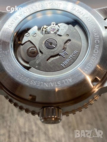 Heritor Edgar Super Sea Wolf Automatic Diver, снимка 5 - Мъжки - 42200316