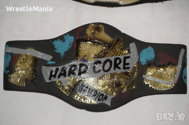 Кеч Титли Wrestling Belts Tag Team Champions/United States Champion/Hardcore Championship, снимка 3 - Колекции - 51855977