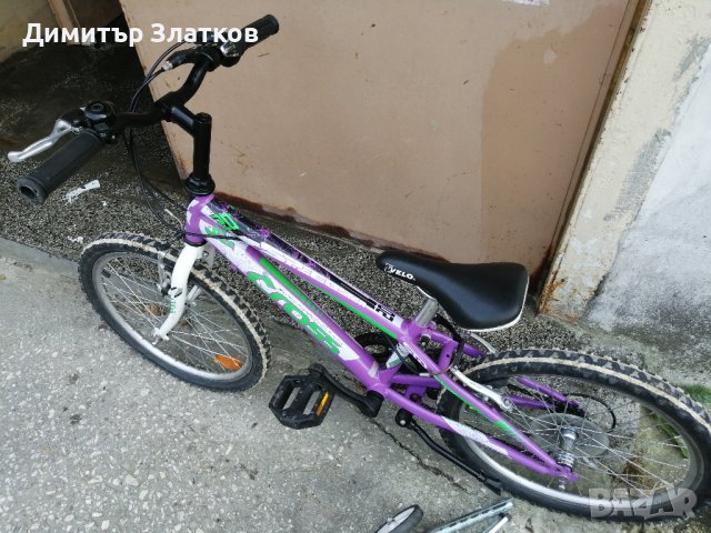 Детски велосипед/колело Cross Speedster 20"+ помощни колела, снимка 4 - Велосипеди - 42027986